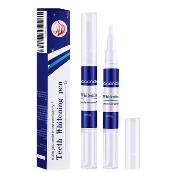 

1PC/3PCS Teeth Whitening Pen Liquid Cleaning Dental Plaque Remove Yellow Teeth Cigarette Stain Bad Breath Oral Hygiene