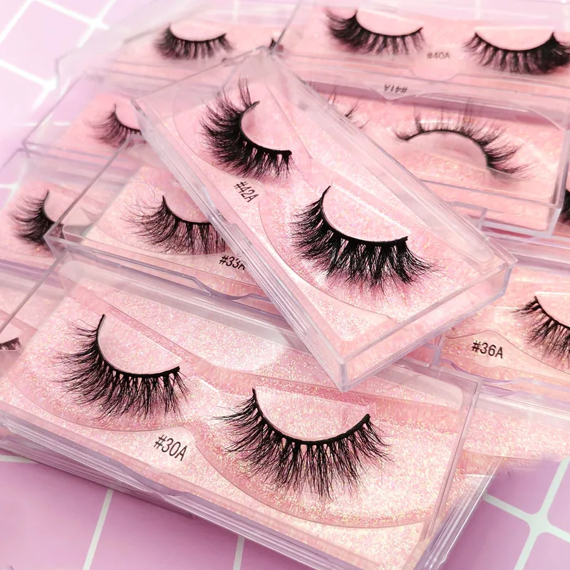 YSDO 1 Pair False Eyelashes Dramatic Make up Lashes Soft Lash 3D Mink Eyelashes Cilios Fake 2