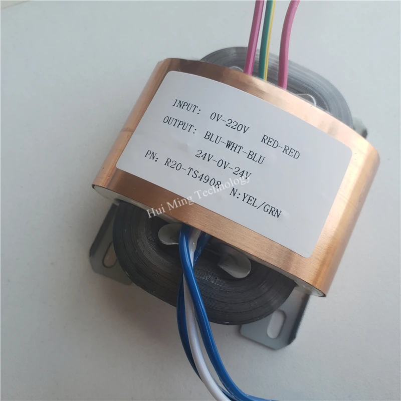 Трансформатор 15V 0 1A 12V R Core R20 под заказ 220 В 30 ВА двойной 15 18 24 медный защитный