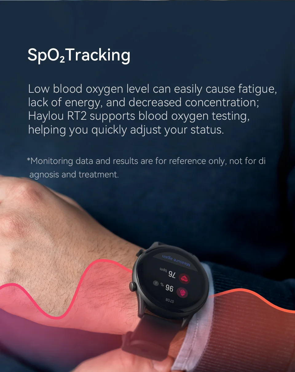 Haylou RT2 smart watches IP68 Waterproof Blood oxygen monitor 12 Sport Models Heart Rate Monito Sleep monitor Custom watch face