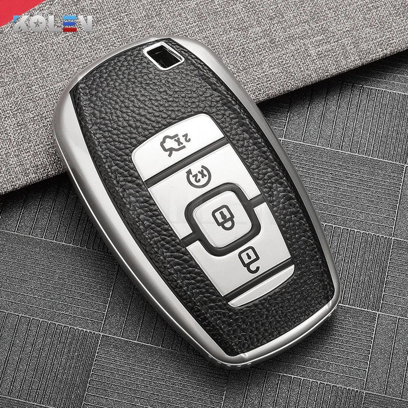 Cover chiave telecomando per Lincoln MKC MKZ MKX MKT 2019 2020 5 pulsanti - H1369c0608e7c4ed3bdd834a190e0c331j