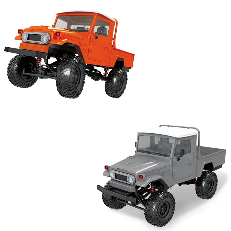MN-45 для WPL FJ45 1:12 Масштаб RC автомобиль RTR версия 2,4G 4WD RC Рок-гусеничный Радиоуправляемый грузовик с дистанционным управлением игрушки Детский подарок оранжевый