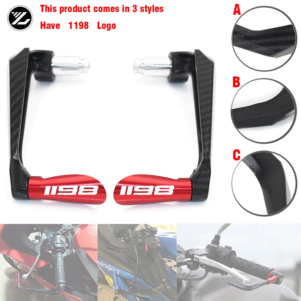 For Ducati 1198 s R 2009 2010 2011 Motorcycle Handguards Handlebar Grips Protector bar ends Levers Guard | Автомобили и мотоциклы