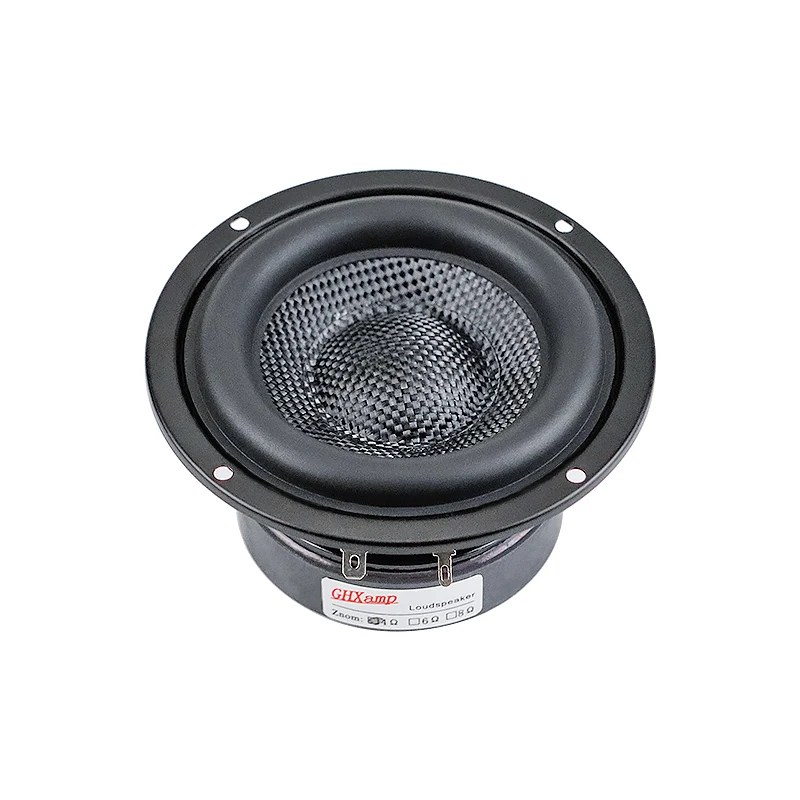 4 Inch Woofer Subwoofer Speaker Unit HIFI 4ohm 40W Fiberglass Woven Basin Deep Bass Loudspeaekr Large Magnetic 1PC woofer speaker