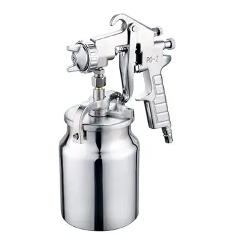 

Suction Type Air Spray Gun 2.0mm Stainless Nozzle 1000ml Capacity Spray Gun Tool Car Furniture Spray Paint H4GC