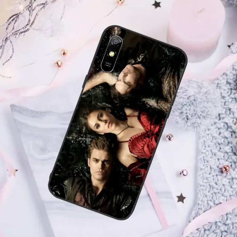 xiaomi leather case card The Vampire Diaries Phone Case For Xiaomi Redmi note 8 9 pro 7 8T 9A 9S K20 xiaomi leather case hard Cases For Xiaomi