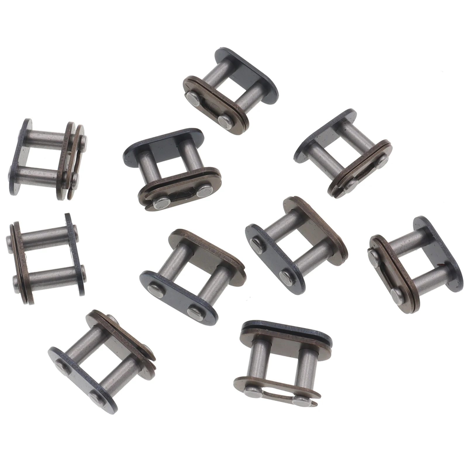 Motorcycle Chain Buckle 10Pcs/Set T8F Chain Buckle Link for Motorcycle Pocket Bike Mini Moto Quad ATV