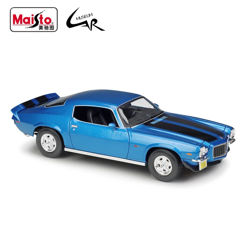 

Maisto 1:18 1971 2017 2020 CHEVROLET CAMARO SS Car Corvette Stingray Coupe Diecast Alloy Model Collections Gift