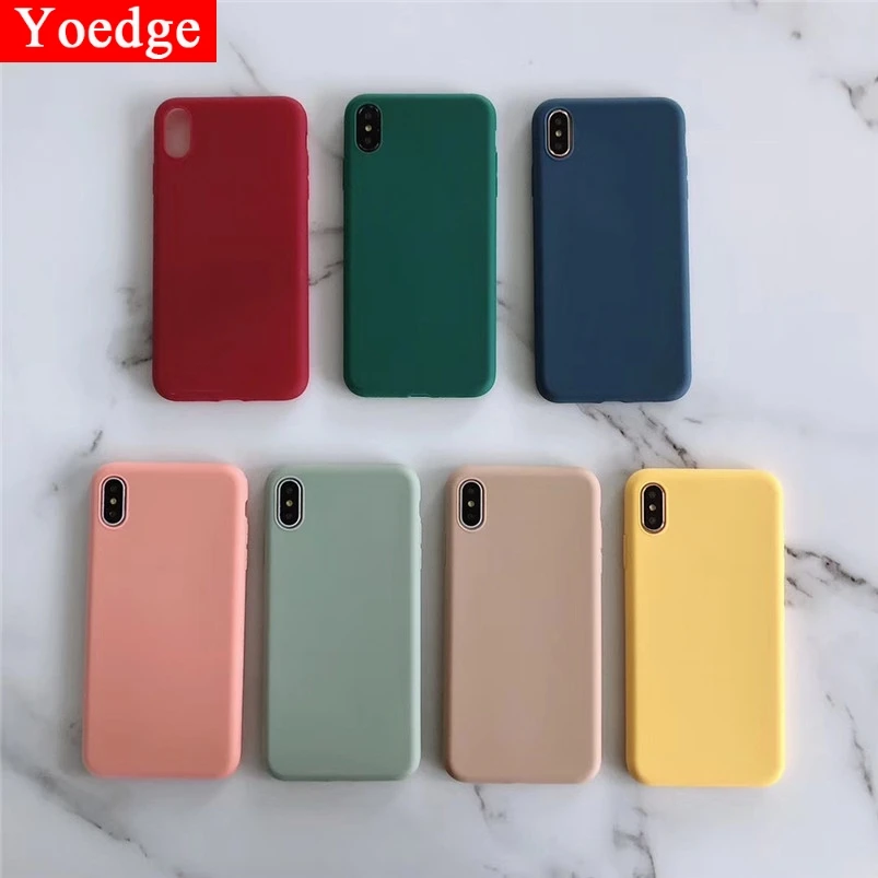 Модные Карамельный цвет чехол для спортивной камеры Xiao mi Red mi 7 7A S2 4A 4X5 плюс 6A Note 7 6 5 5A K20 Pro mi A1 A2 8 Lite 9 SE 9T F1 Мягкий ТПУ чехол