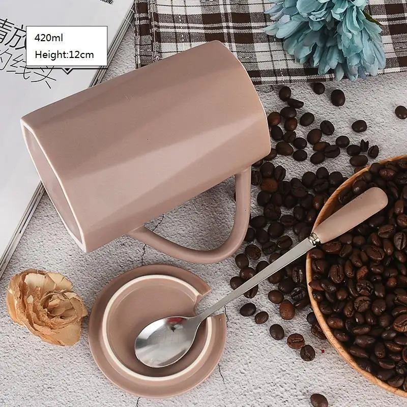 Посуда Большой Чай Кофе бутылка для воды аксессуары Copo E креативный Koffie Kopjes забавная дорожная кофейная чашка Caneca Новинка кружка - Цвет: MODEL N