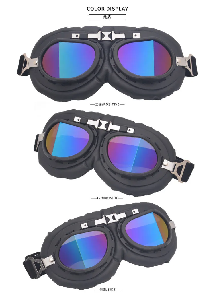 Стиль Harley Goggles внедорожные мотоциклетные очки ретро велосипед стекло украшение картинг стекло es рыцарь оборудование