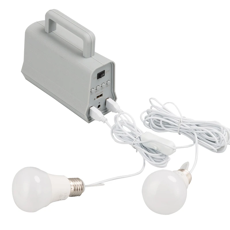 outdoor light and speaker