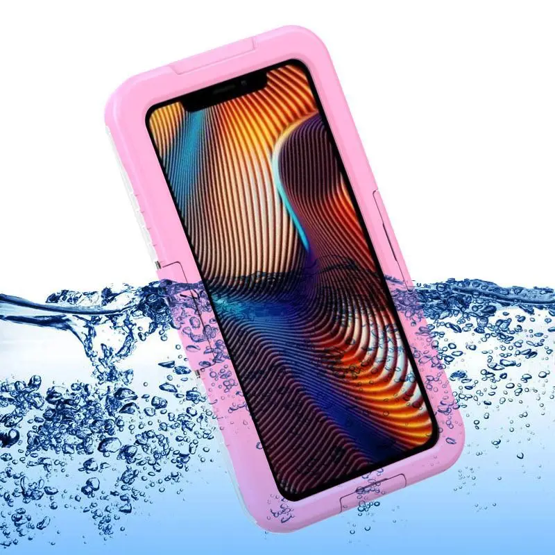 Стиль iPhone XR водонепроницаемый чехол для телефона 6,1 дюймов IP68 Водонепроницаемый чехол для Apple XR подводный корпус