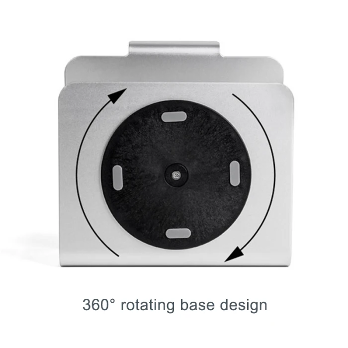 Aluminum Alloy Laptop Stand Base 360 Rotate Notebook Heighten Cooling Holder Support OUJ99