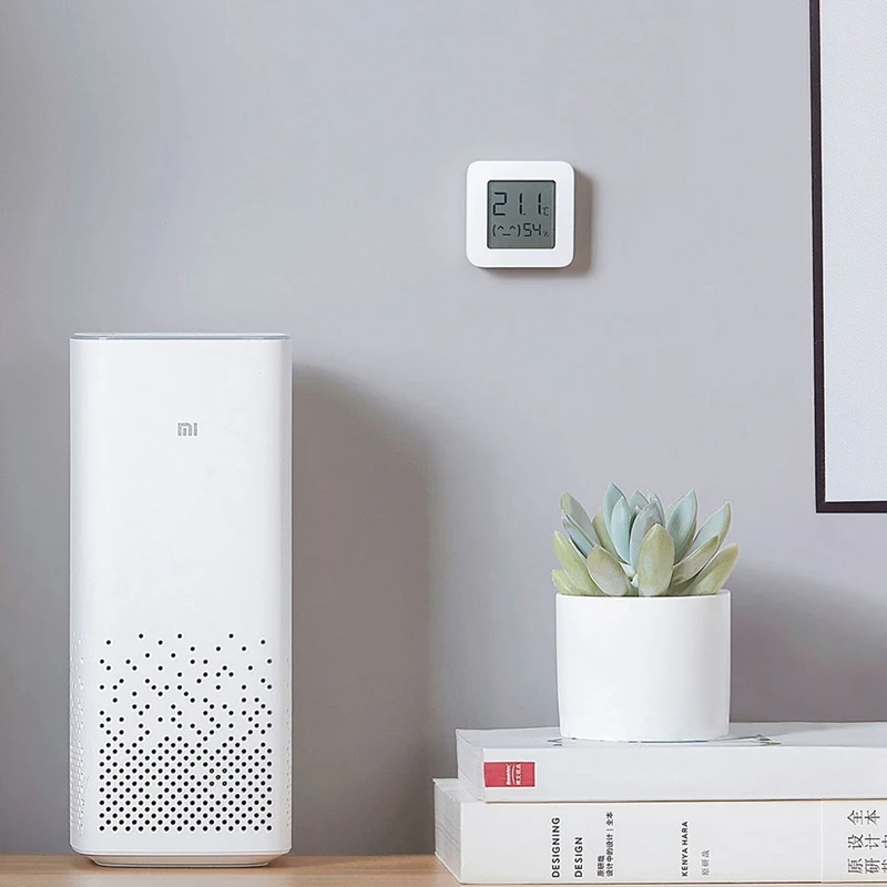 Новейший Xiaomi Mijia Bluetooth термометр 2 беспроводной умный электрический цифровой гигрометр термометр работает с приложением Mijia