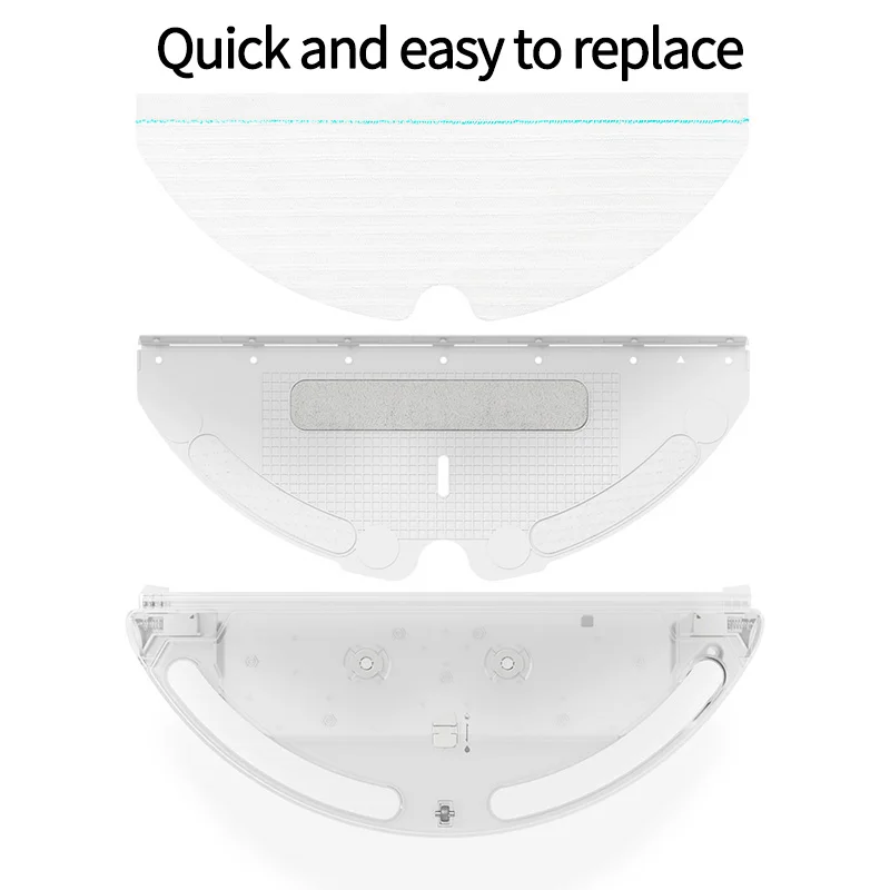 Для Xiaomi Roborock часть одноразовой тряпки, съемная щетка для Xiaomi Roborock S50 S55 T60 T61 E20 E35