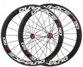 

chinese oem carbon bike clincher or tubular wheels basalt brake surface road bicycle wheelset 50mm ceramic hub