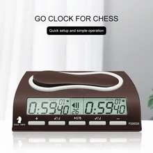 LEAP PQ9903A Многофункциональные цифровые шахматные часы Wei Chi обратный отсчет шахматный будильник часы шахматный таймер для игр маленький игра