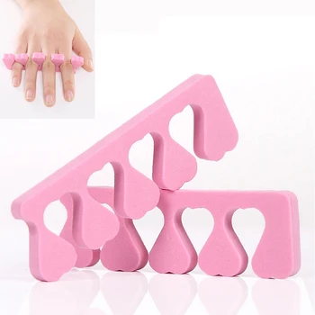 

Finger Splitter Nail Art Toes Separators Flexible Finger Spacer Fingers Foots Sponge Soft Gel UV Tools Polish Manicure Pedicure