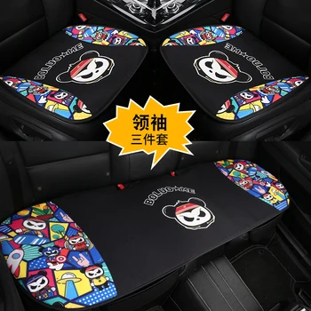 

Full Coverage flax fiber car seat cover auto seats covers for Volvo cars s60 v40 v60 s80 s90 v90 xc70 xc40 xc60 xc90 cars2011