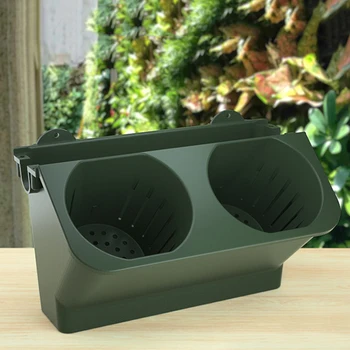 

Stackable Flower Pot Wall Hanging Vertical Planter Succulent Plants Bonsai Vase Storage Rack Balcony Flower Stand Garden Supply
