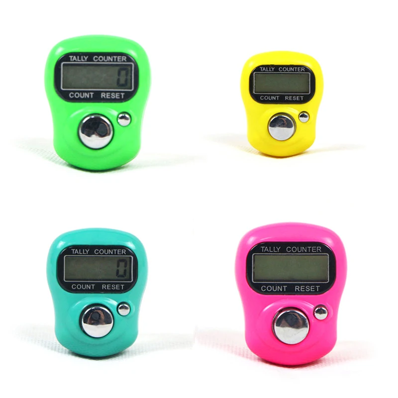 Digital Finger Ring Hand Tally Counter Clicker Electronic Tasbee Tasbih Golf.