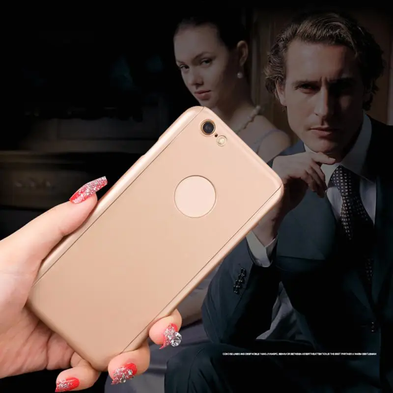 Для Apple IPhone 5 6 Se 7 8X11 360 градусов защитный чехол для Iphone ударопрочный Простой Модный чехол