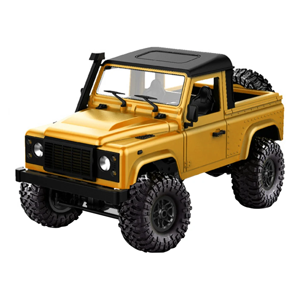 D90 Model Funny RC Car Set Pickup Gift Hobby Cool DIY Assembly Birthday 4WD 2.4G Kids Toy Truck Crawler 1:12 Scale Unassembled - Цвет: 5