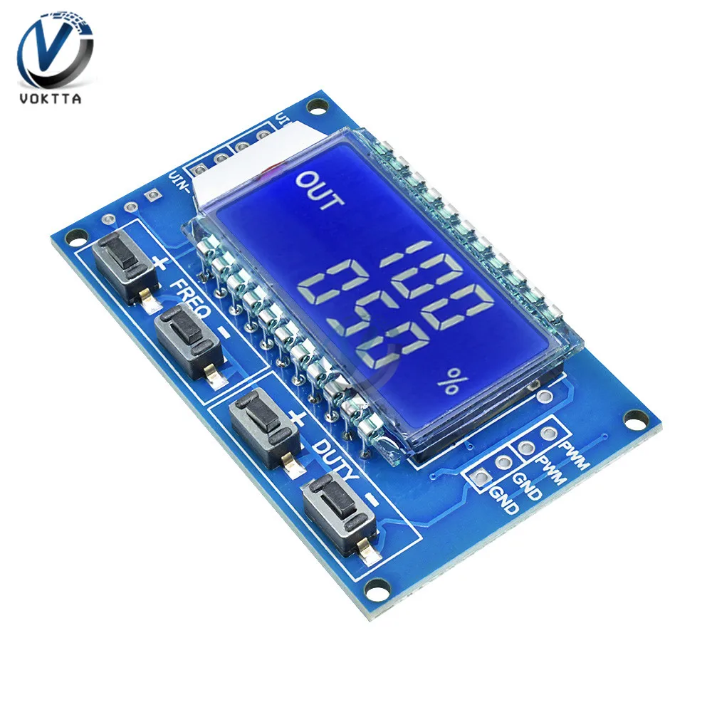 1 способ генератор сигналов синтезатор PWM частота импульсов рабочий цикл модуль ЖК-дисплей Дисплей 1Hz-150Khz ШИМ доска Функция генератор