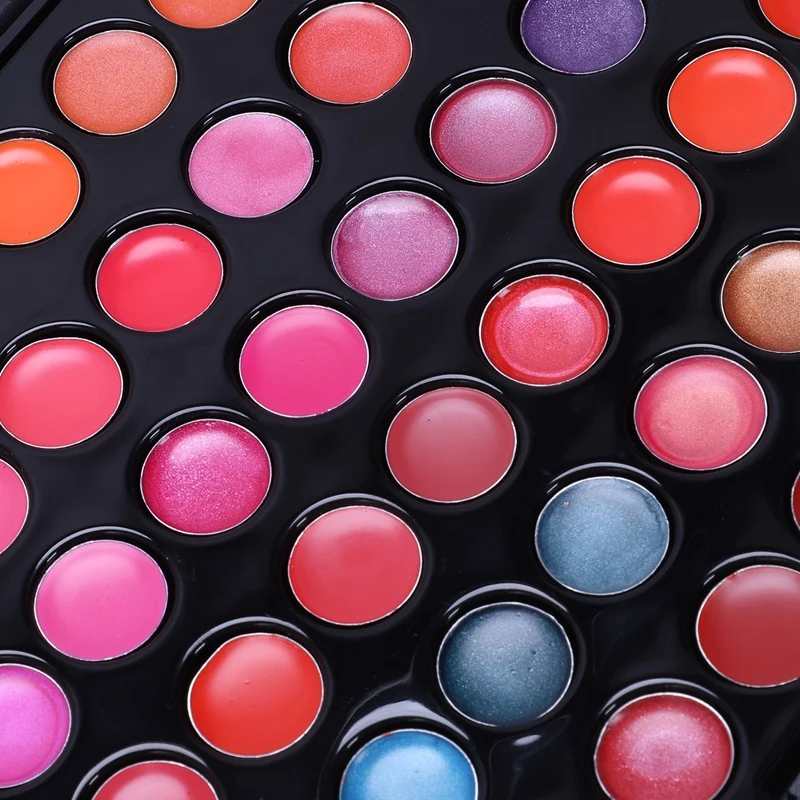 66 color lip gloss set makeup cosmetic palette lipstick 66 color lip gloss set makeup cosmetic palette lipstick