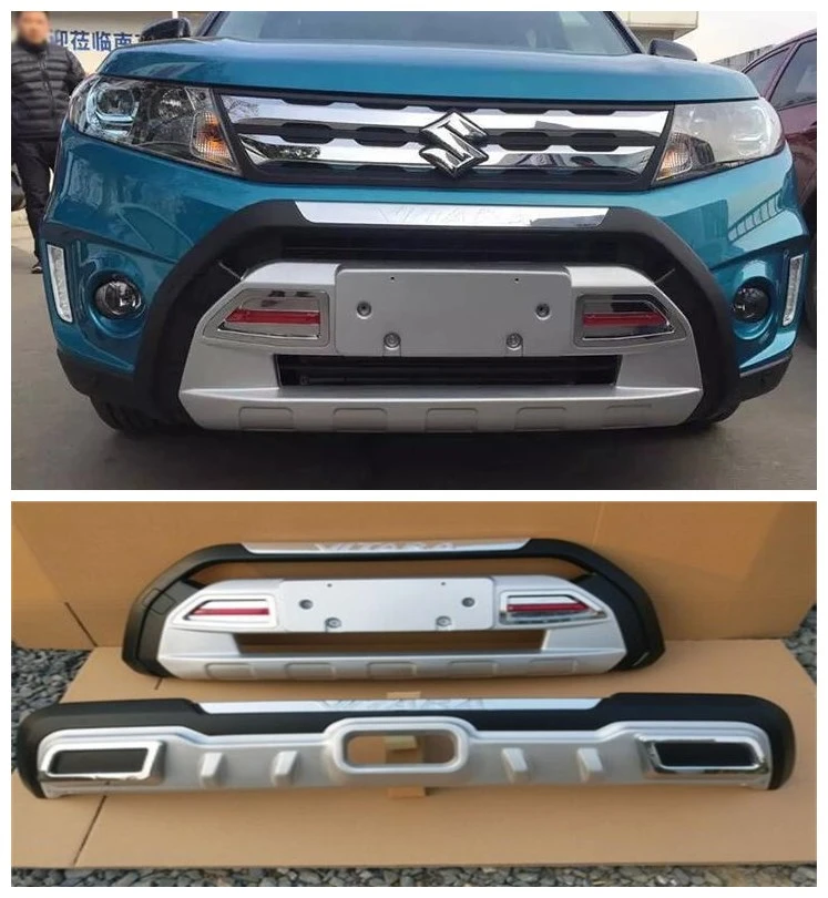 For Suzuki Vitara Car Rearguards Rear Bumper sill Protector Plate 2015-2018