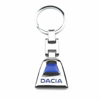 

Car metal Alloy Car Keyring Keychain Key Chain Auto Key Ring Holder For Dacia Lodgy 2 Mcv Sandero Duster Logan Sande