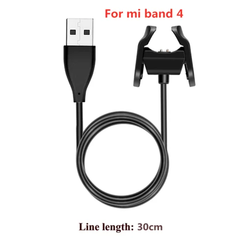 Xiaomi Band Charger 2 3 4 5 Watch Accessories Bracelet SmartWatch Band USB Charger USB Cable Lines For Xiaomi MiBand 5 4 3 2