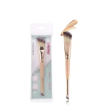 1pcs makeup brushes double ended blending eyebrow eyeshadow bronzer eye brow concealer tools Foundation Cream Cosmetics Brush