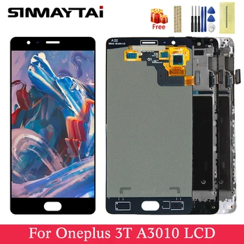 

Original For Oneplus 3T Display Touch Screen For OnePlus 3T One Plus 3T LCD Replacement Parts For 1+3t A3010 Digitizer LCD Frame
