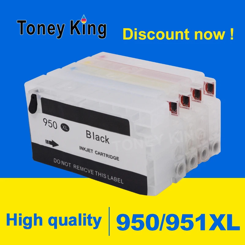 Toney universal(король 950 950 XL перезаправляемый картридж для hp Officejet Pro 251dw 276dw 8100 8600 8610 8620 8630 8640 8650 8660 принтер