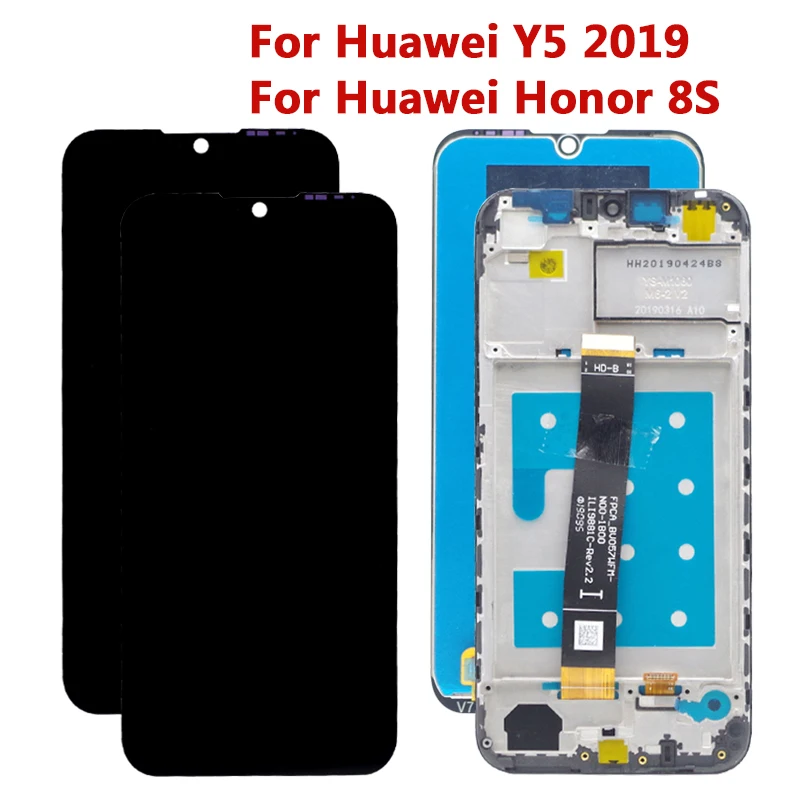 ЖК-дисплей для Huawei Y5 2019 с сенсорным экраном дигитайзер сборка Honor 8S сменный |