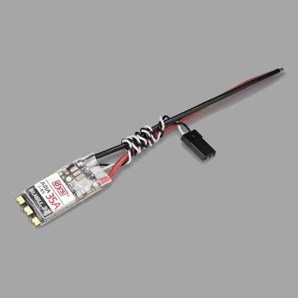 DYS бесщеточный ESC Aria blheli _ 32bit 35A 35amp 3S 6S Dshot1200 готовый Встроенный датчик тока для