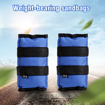 

Hot 2 Pcs Leg Sand Bag Strength Weights Training Sandbag Wraps for Running Fitness Yoga G66