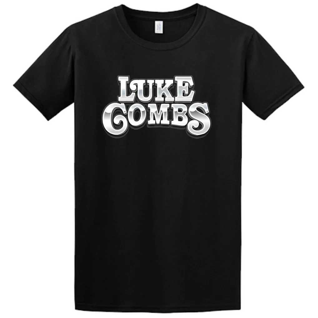 Luke Combs Logo Beer Never Broke My Heart Tour T-Shirt S-5XL TEE Shirt High Quality Casual Printing |