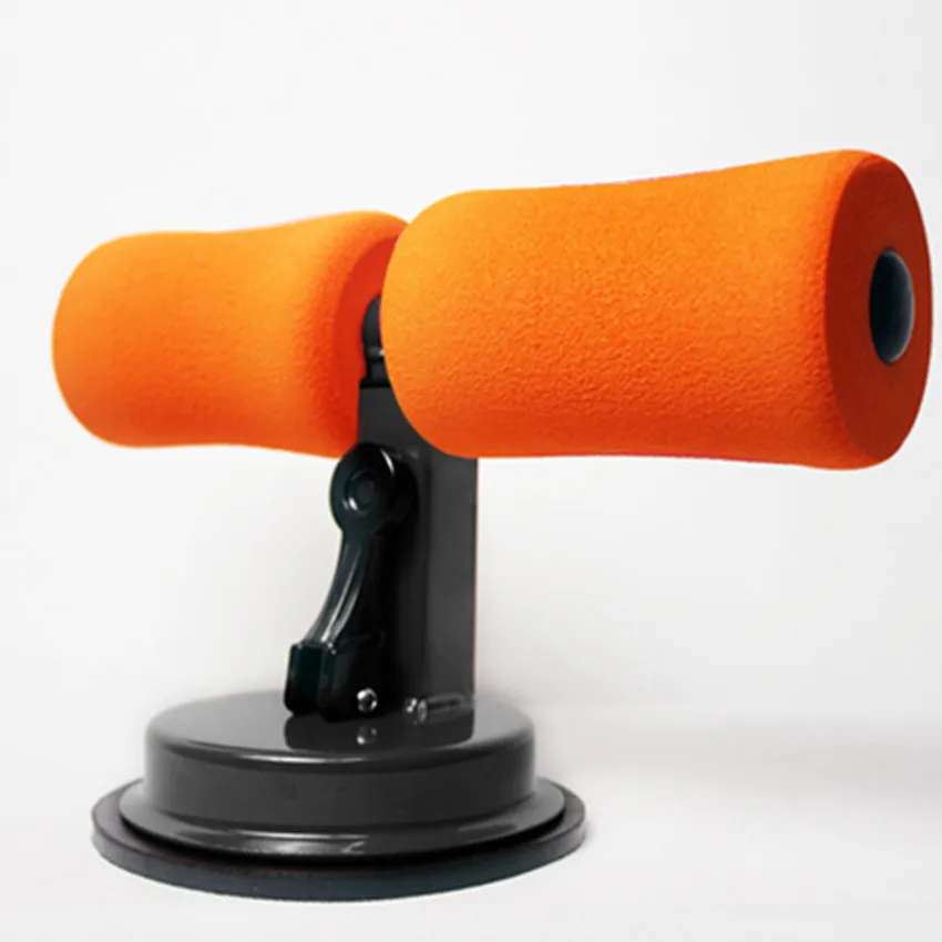 Самостоятельное всасывание сидячий бар фитнес тренажерный зал тренировки Крытый Дом сидячие бары Стенд прочность ручка Регулируемая Мужская Женская Прямая - Цвет: Orange