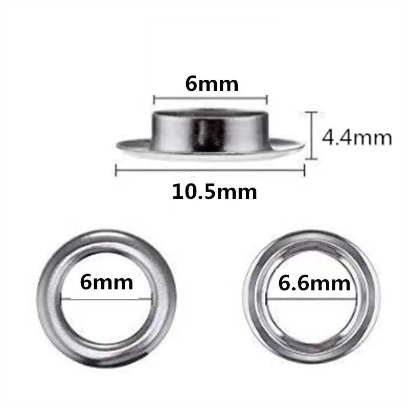 Set Eyelets Grommet Kit Shoes Fixing Tools Setter Buckle Curtains