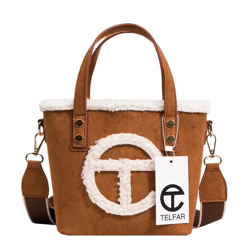 fluffy telfar bag