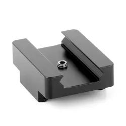 Износостойкий адаптер Универсальный мини Rustproof алюминиевый сплав легко в наличии стабильный черный сверхмощный держатель рейку 20 мм для