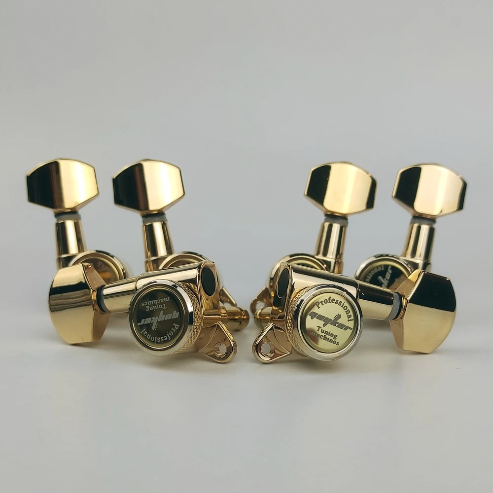 Tuners de Bloqueio de Guitarra Bloqueio de Corda de Tuning Substituição da Cabeça da Máquina para st Chave Pegs Lp-ouro Antigo Guyker-1:18 tl sg - Image 3
