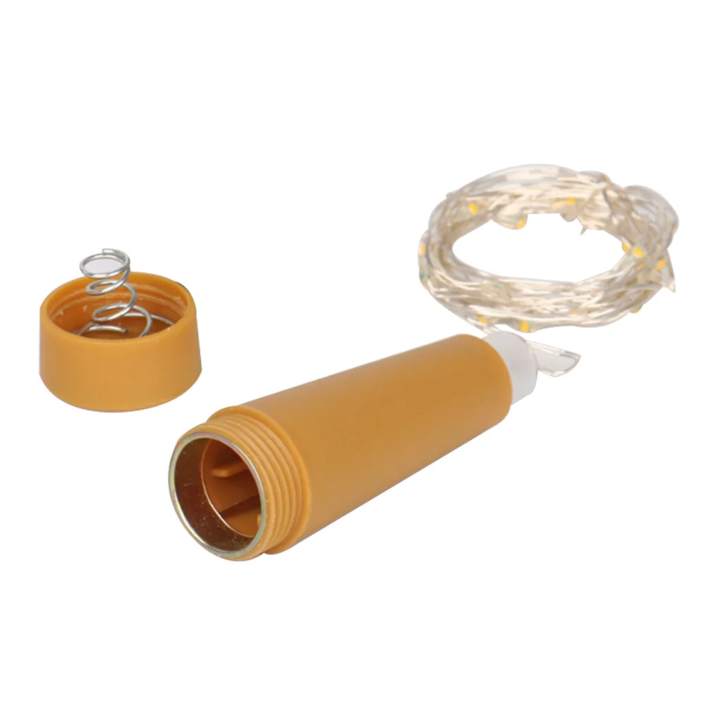 6PCS 2M 20 Cork Light AAA Battery LED Cork Light String Wine Bottle Decoration Copper String Warm DIY christmas decorations