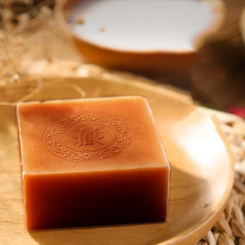 80g Saffron Natural Herbal Soap Tibetan Formula Moisturizing Oil-Control Anti-Acne Anti-Mite Firming Skin N | Красота и здоровье
