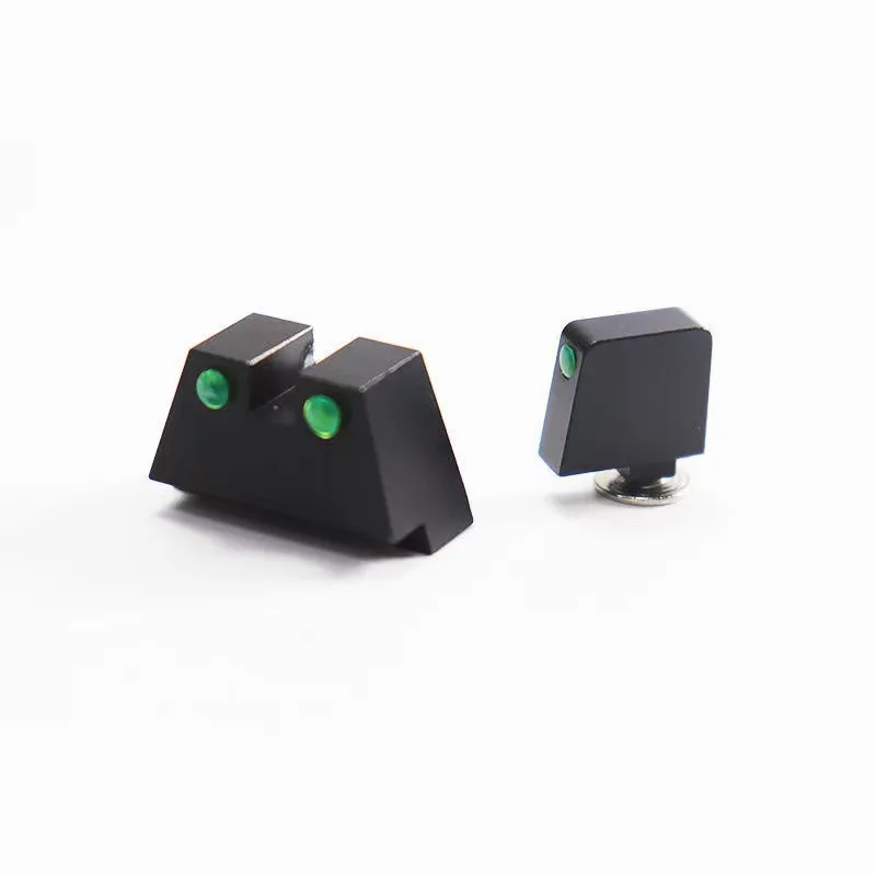 Kubai P1 P3 KI Glock 17 Upgrade Material CNC Heightened Sight P3 Heightening Aiming Sight Toys Accessories