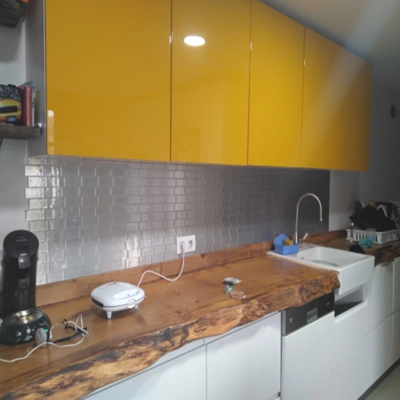 Subway tile Self Adhesive WallPaper Backsplash 3D Sticker Vinyl Bathroom Kitchen Home Decor DIY