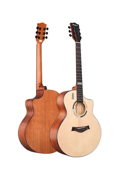 

Andrew 41 inches folk acoustic guitar Spruce veneer guitar